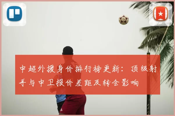 中超外援身价排行榜更新：顶级射手与中卫报价差距及转会影响