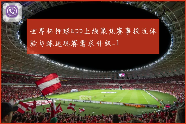 世界杯押球app上线聚焦赛事投注体验与球迷观赛需求升级_1